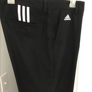 Climalite adidas black pants 36x32